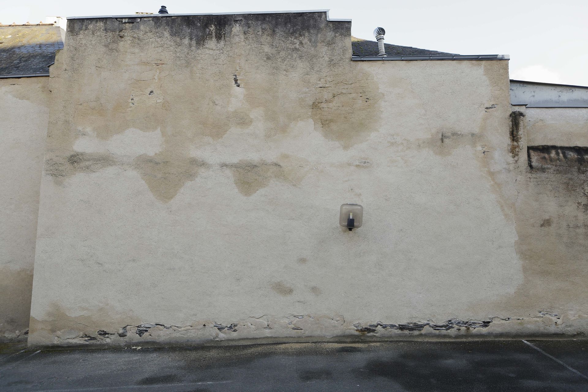 Façade détériorée 