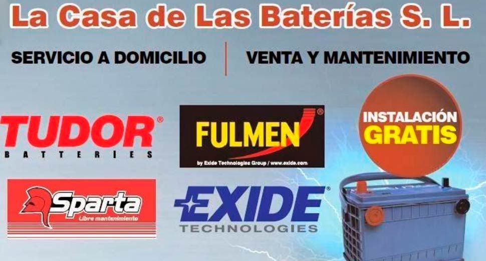 A banner for la casa de las baterias s.l.
