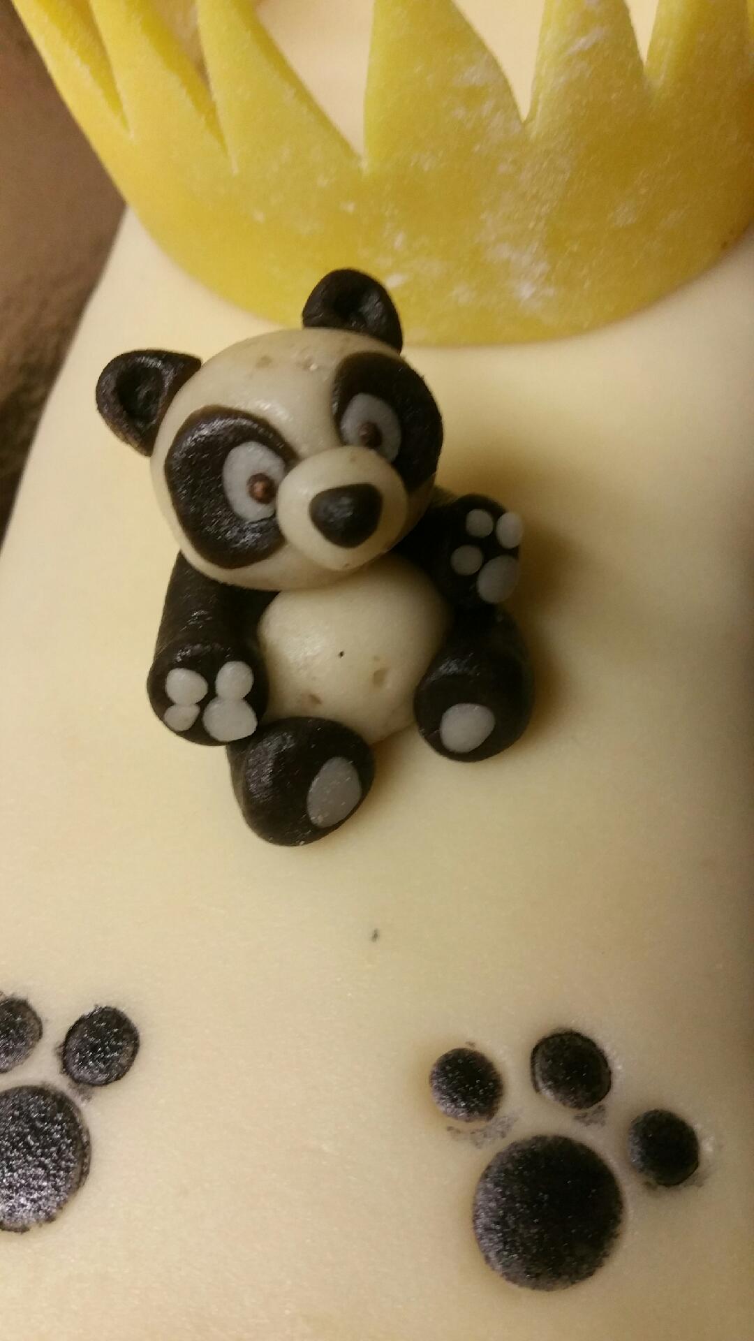Gâteau panda