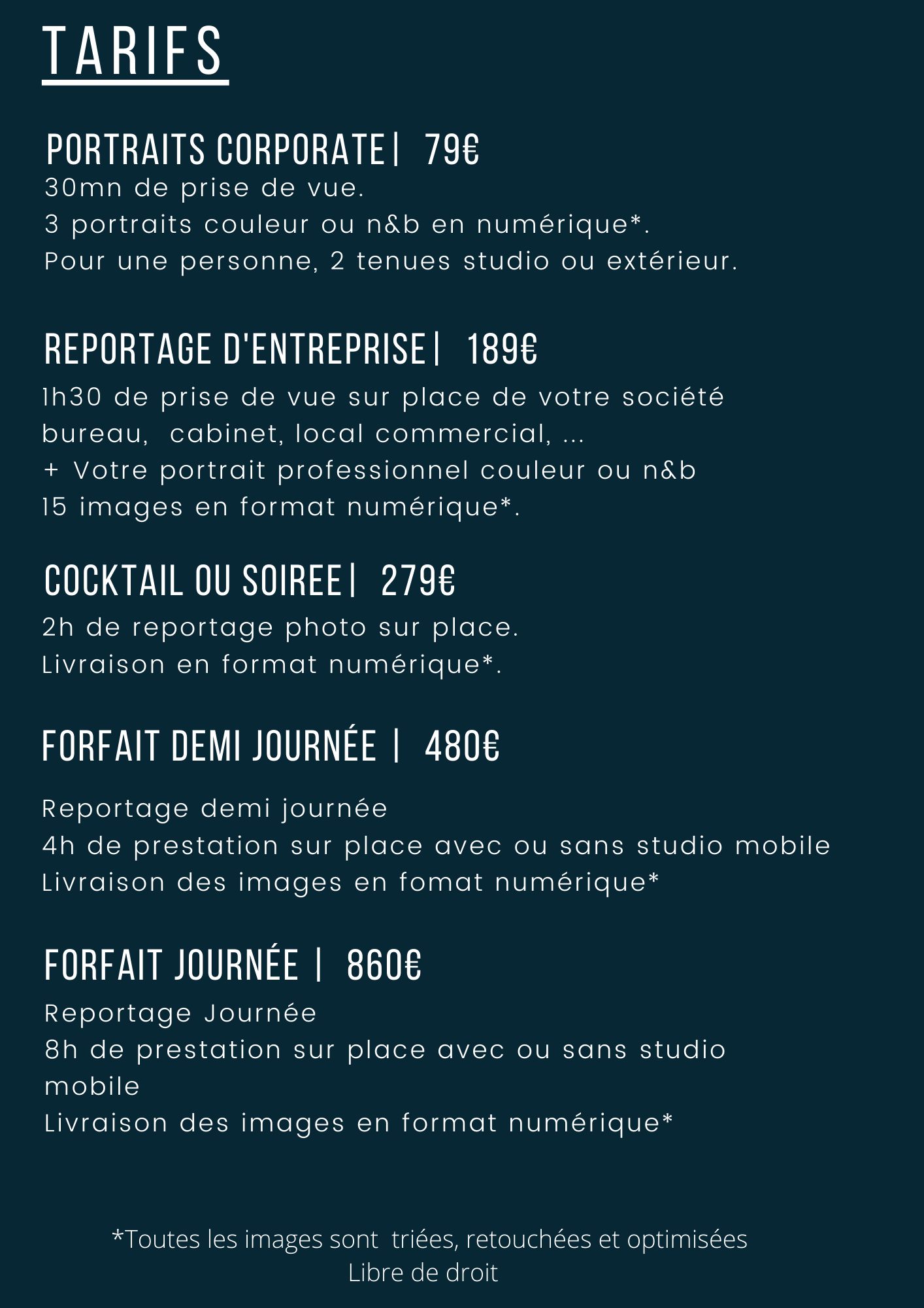 Tarifs Elodie Delmas