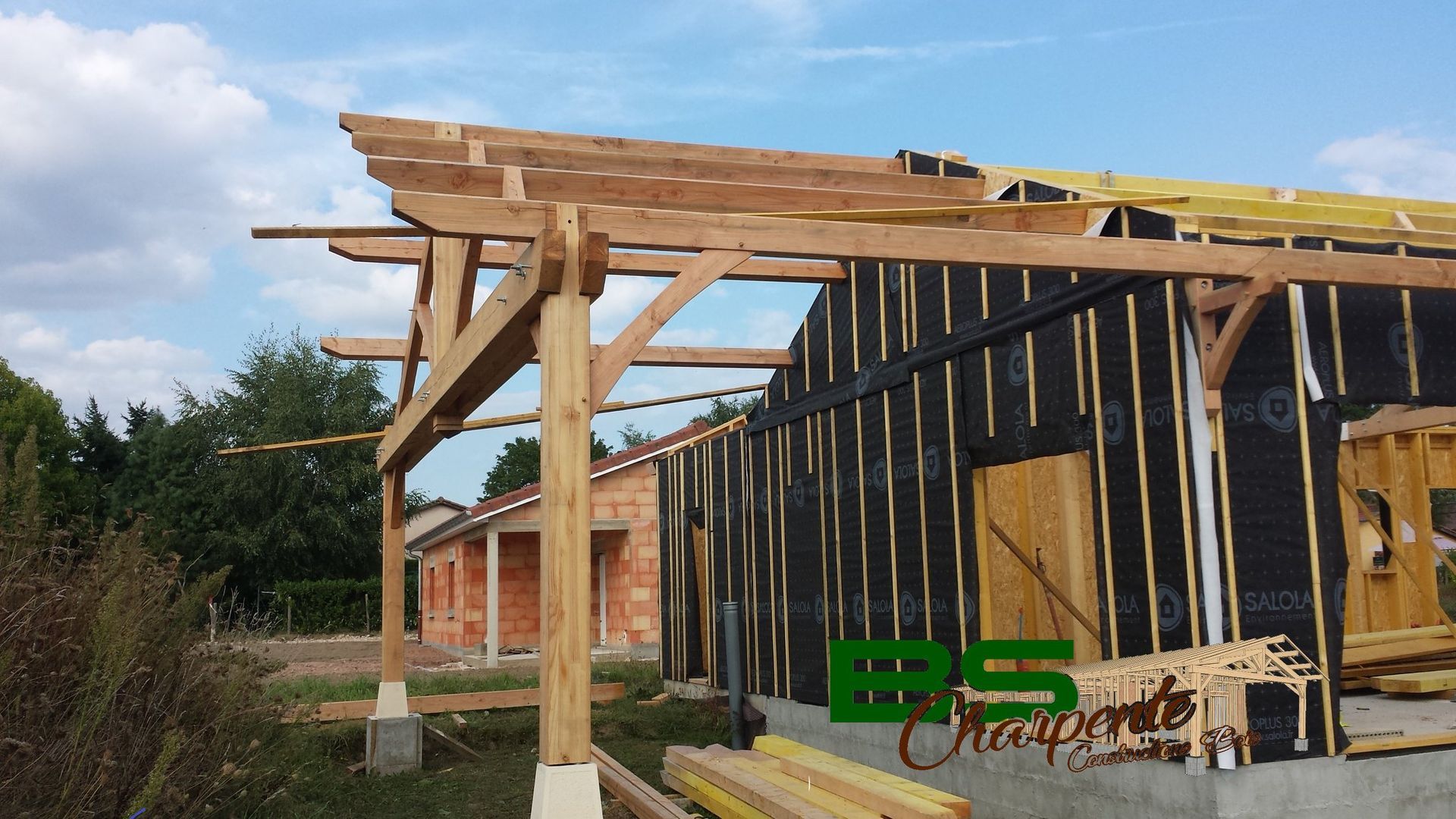 Création et installation d’un appentis