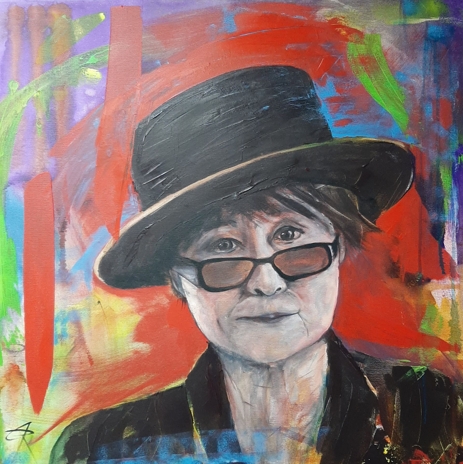 Im Traum 60x90 Acryl auf Leinwand