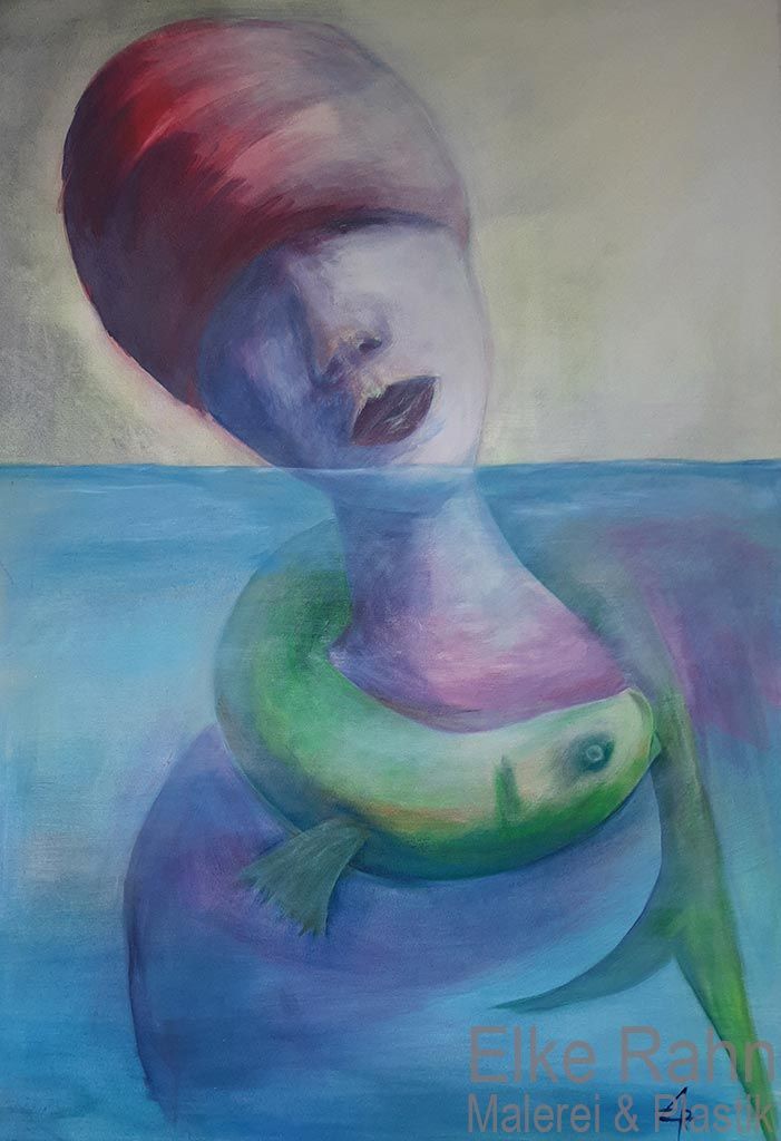 Ariana 70x100 Acryl auf Leinwand