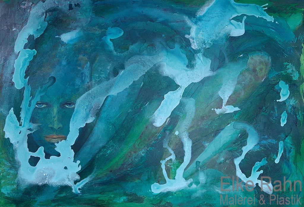 Mystisch 100x70 Acryl auf Leinwand