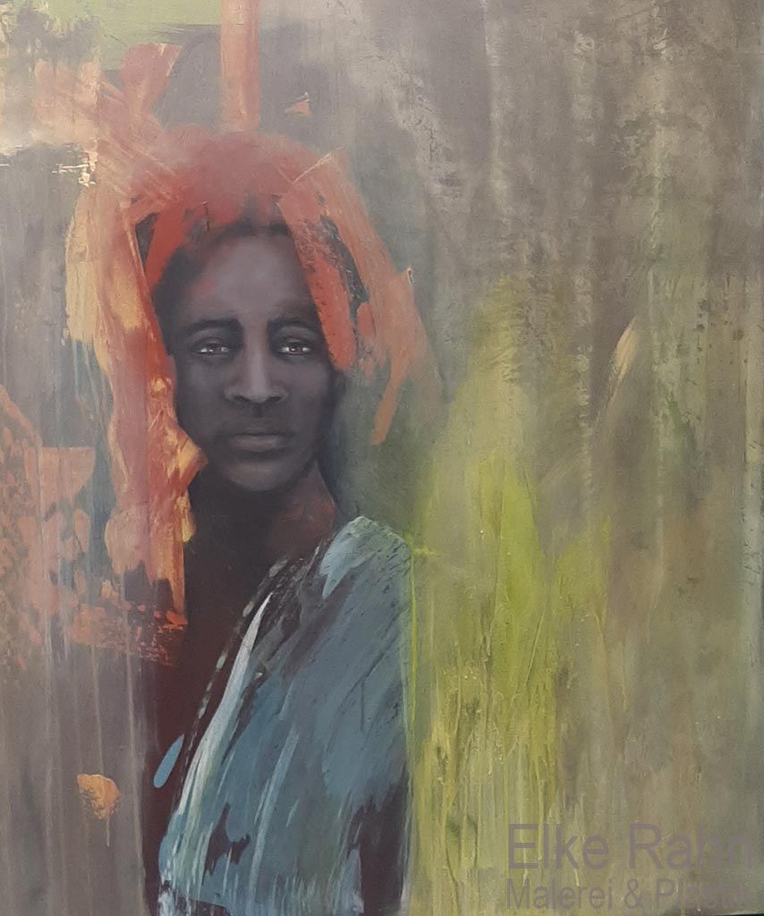 o.T. 100x120 Acryl auf Leinwand