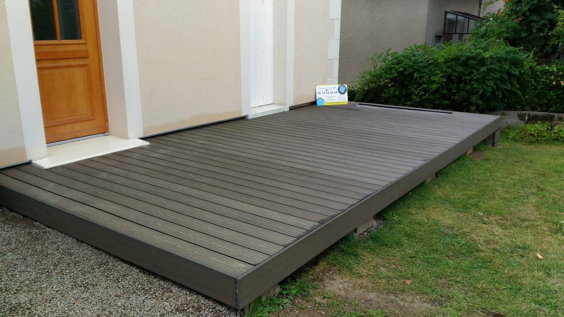 Terrassement en bois