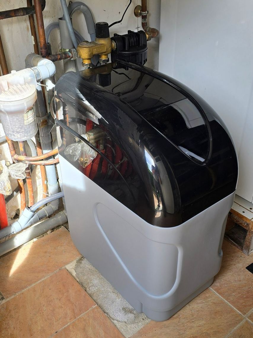 Un adoucisseur d'eau