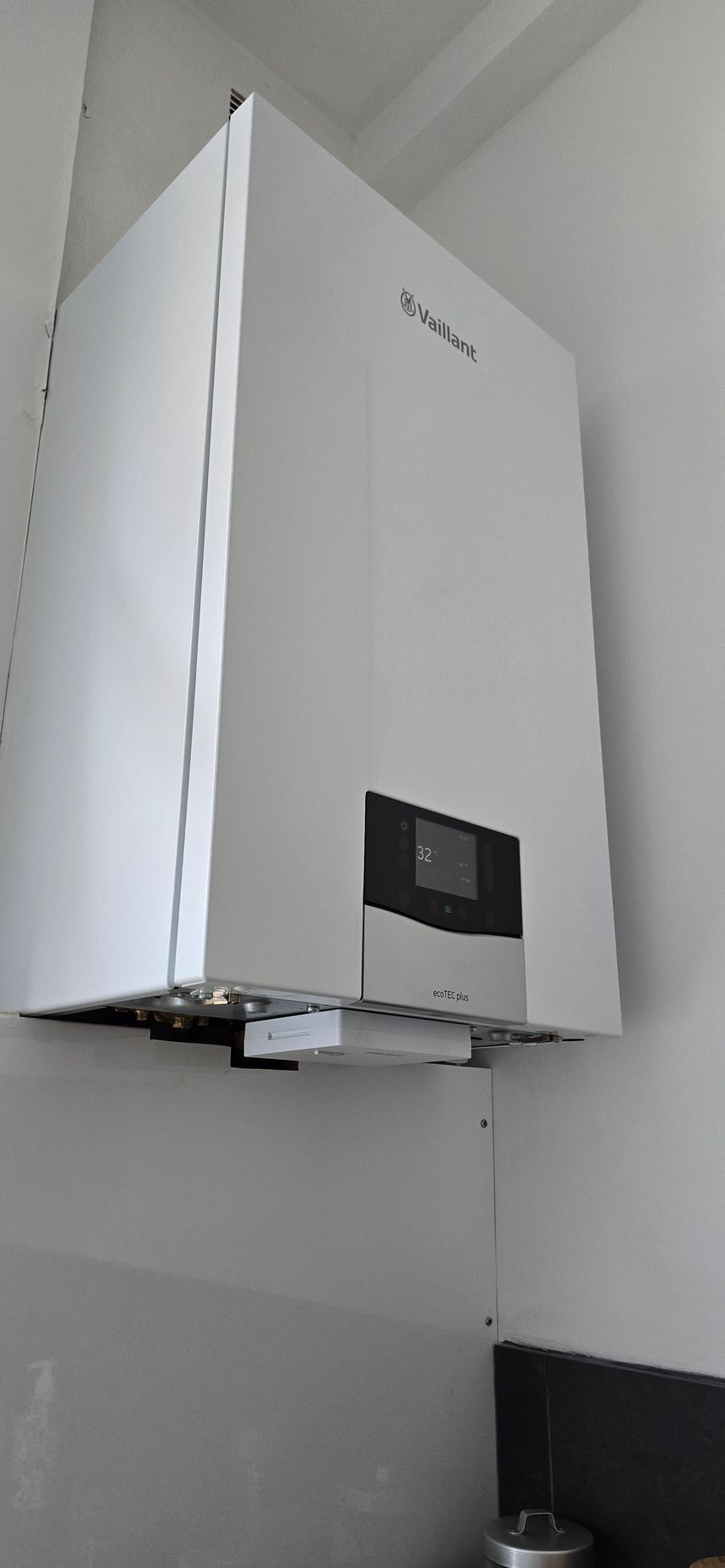 Une chaudière à 32 degrès