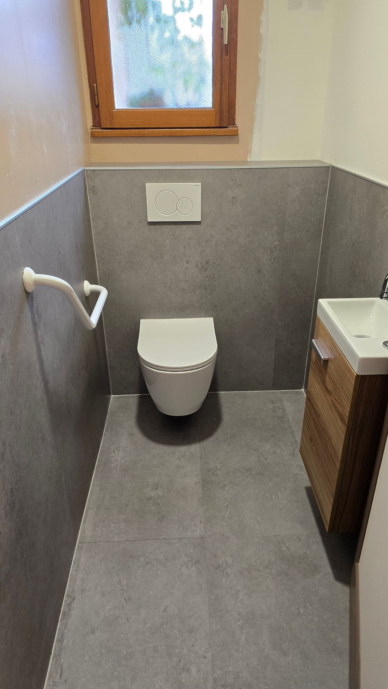 Des toilettes suspendues