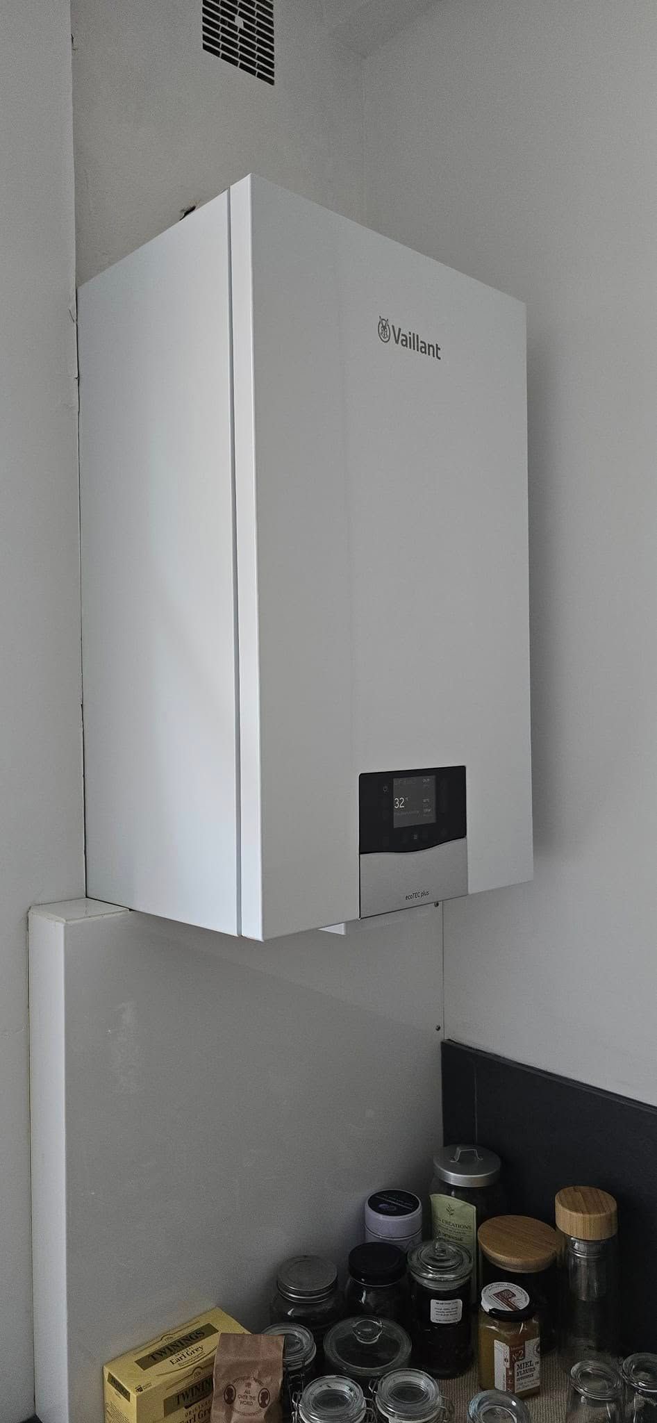 Une chaudière à gaz