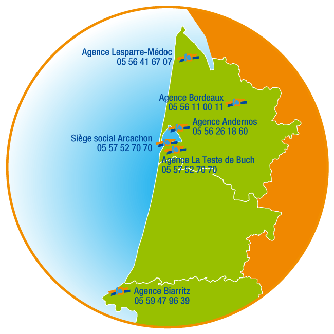 Adresses agences