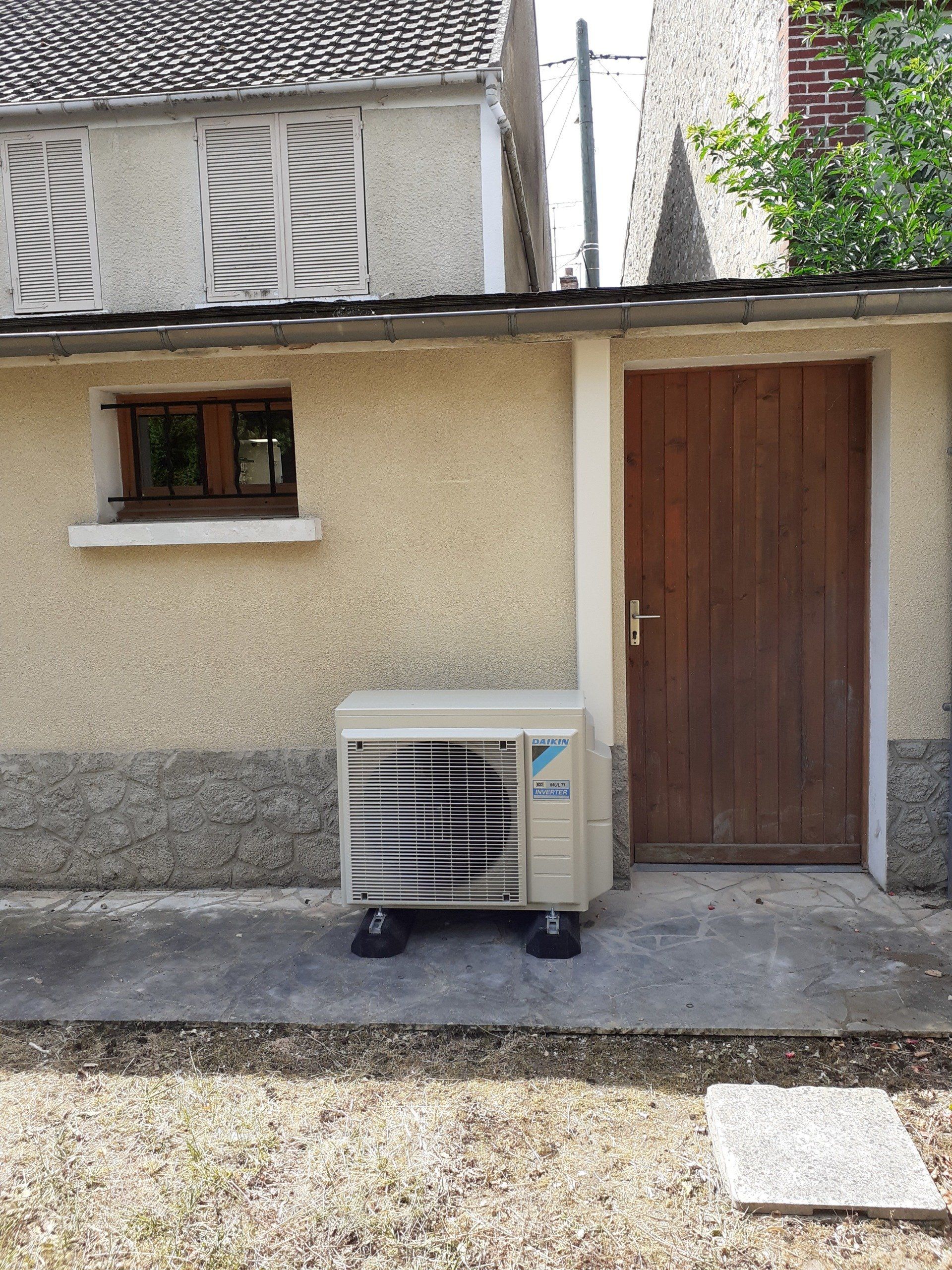 Pose de pompe à chaleur