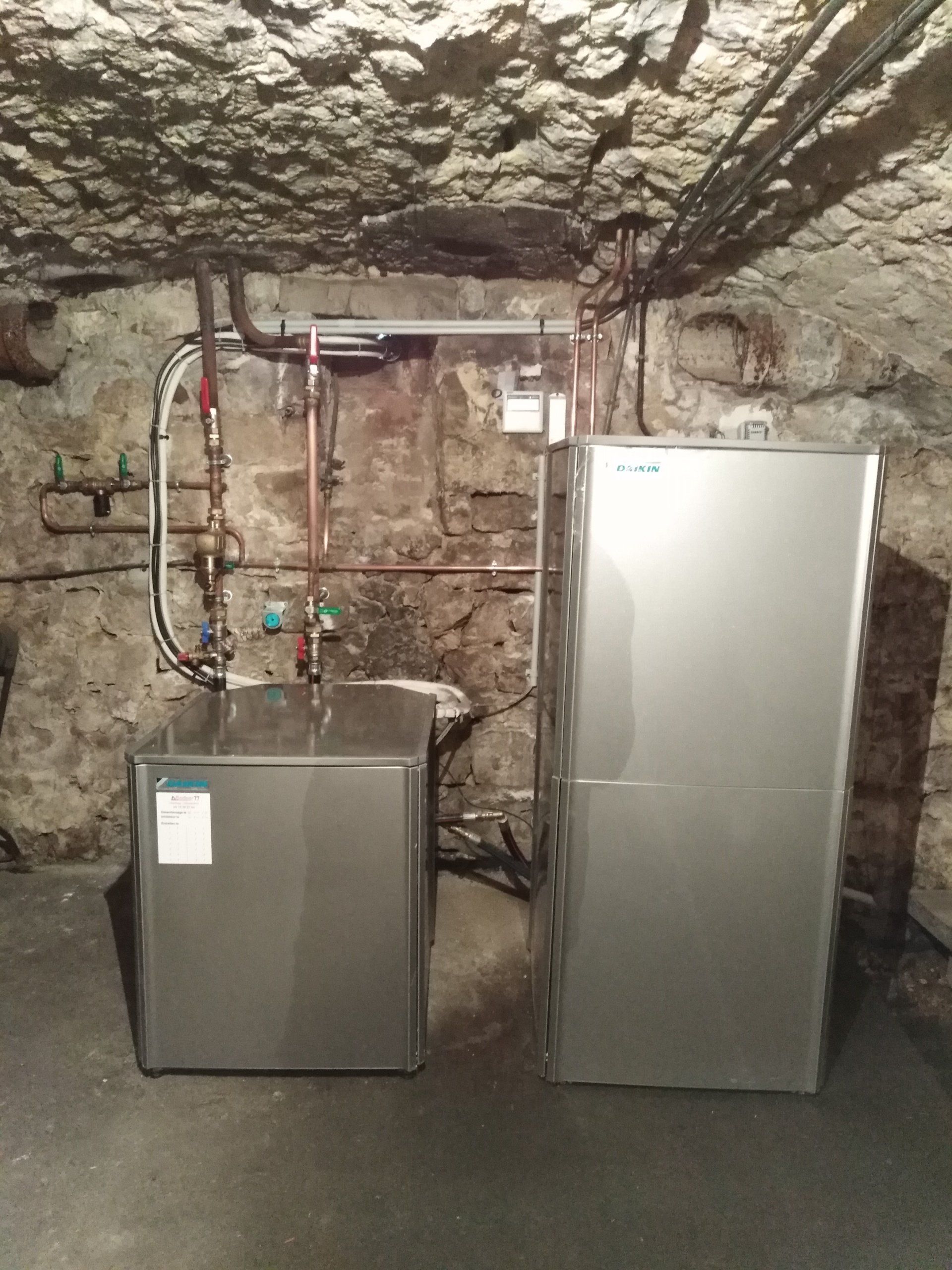 Installation chauffage