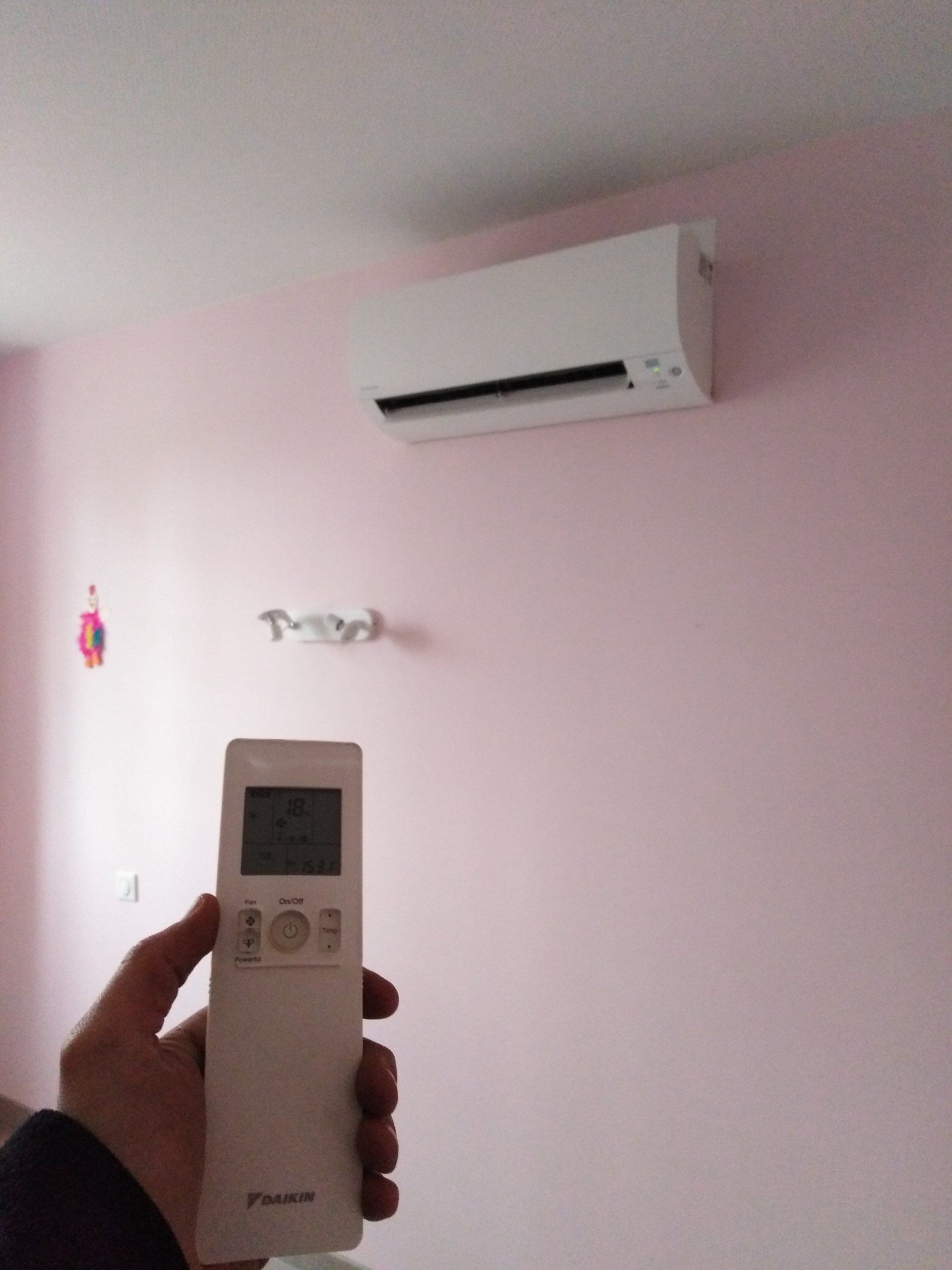 Installation de climatisation