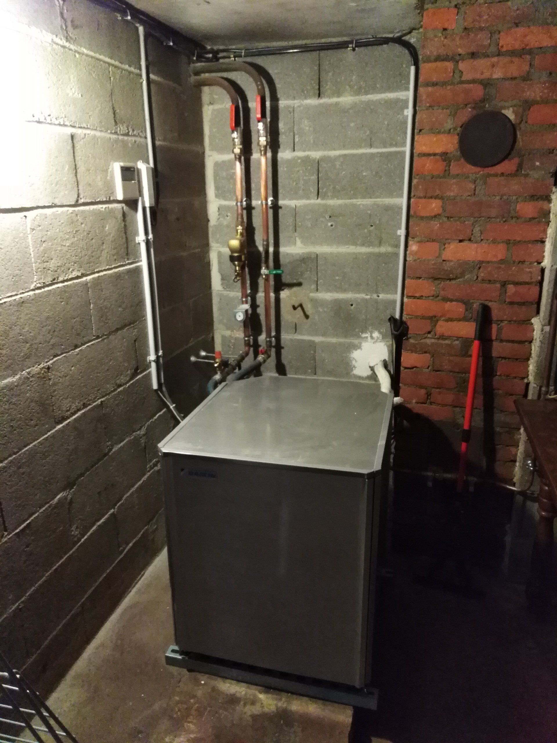 Installation système de chauffage