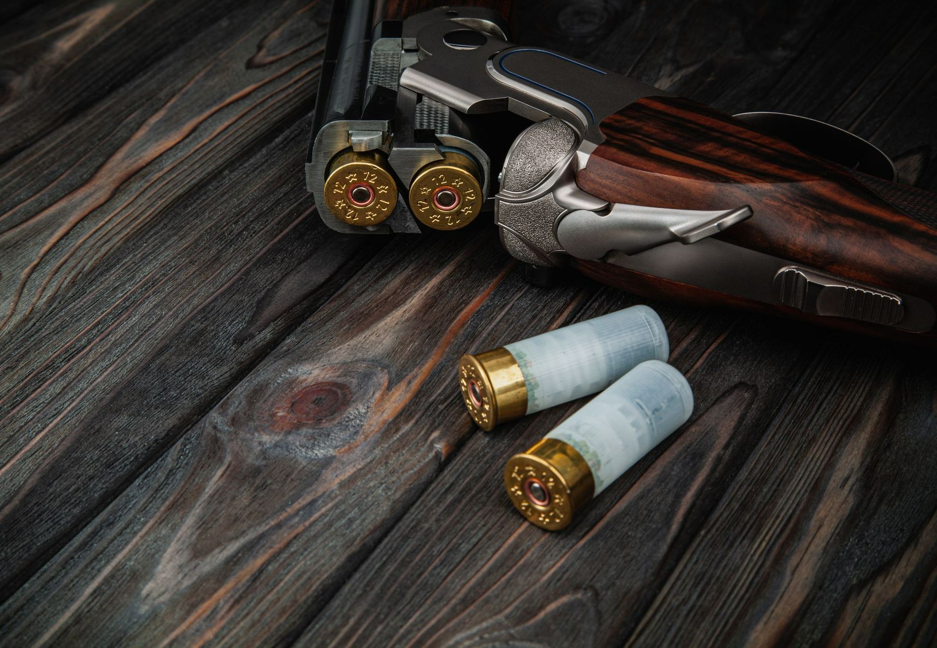 Munitions insérées dans un fusil