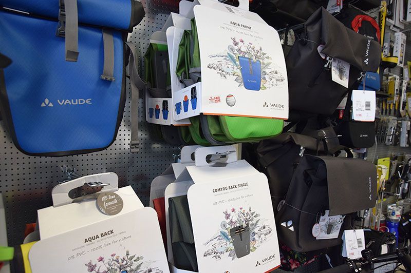 Gepäckträgertaschen in untersch. Ausführungen