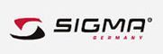 Das logo von sigma deutschland ist schwarz und rot auf weißem hintergrund.
