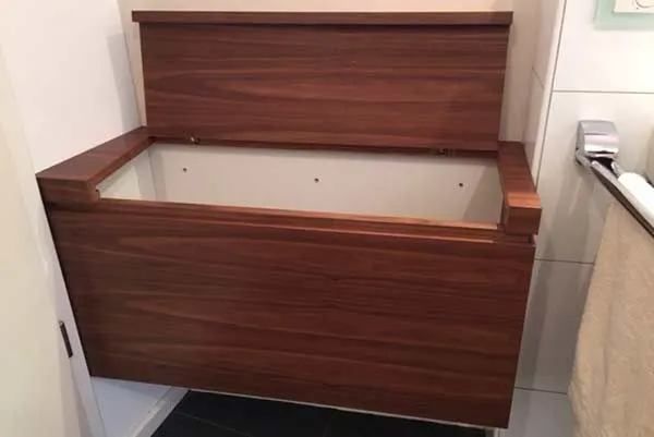 Badezimmermöbel, Foto der Olbertz Christoph Tischlerei