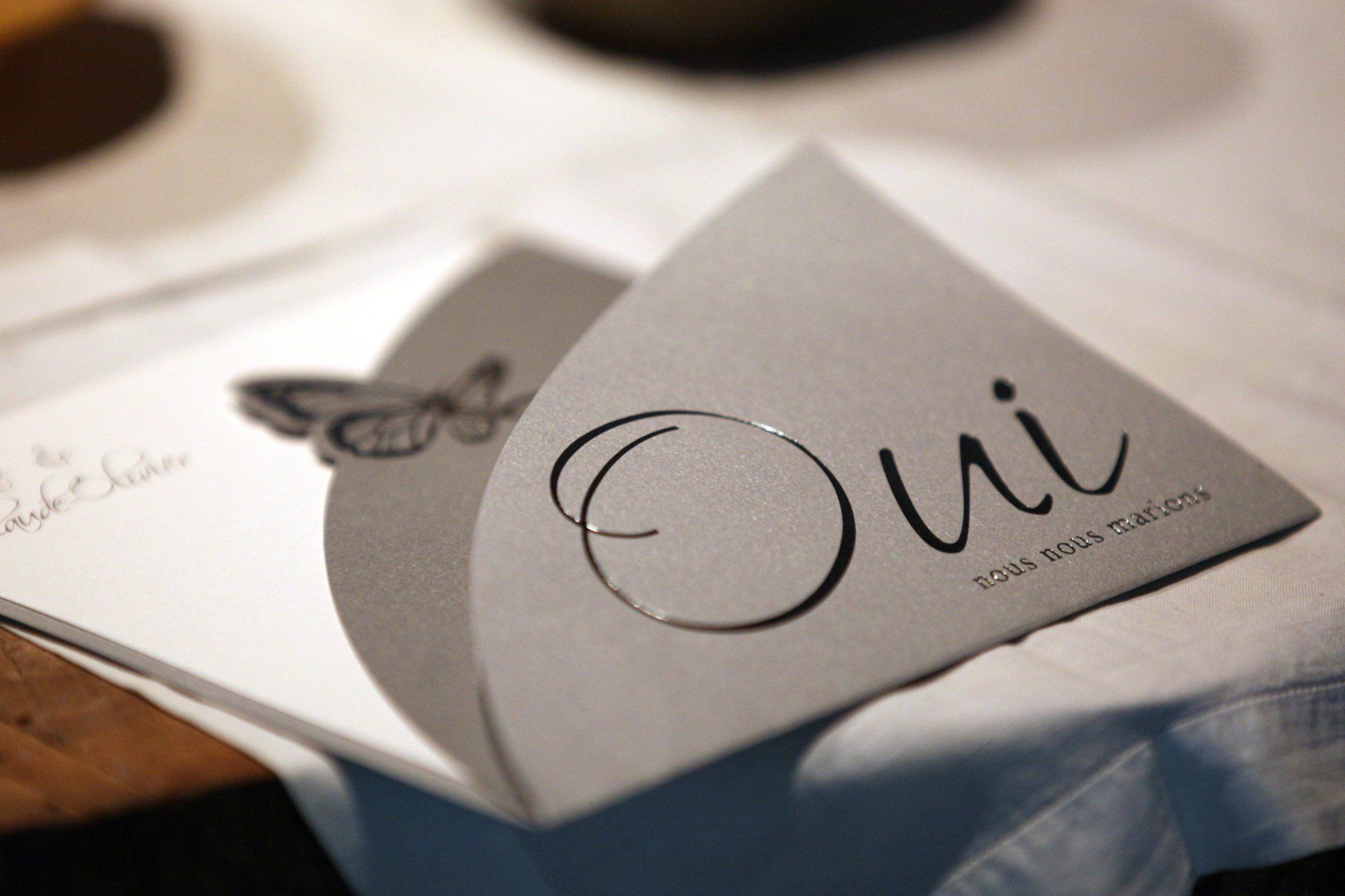 impression personnalisée - faire part mariage