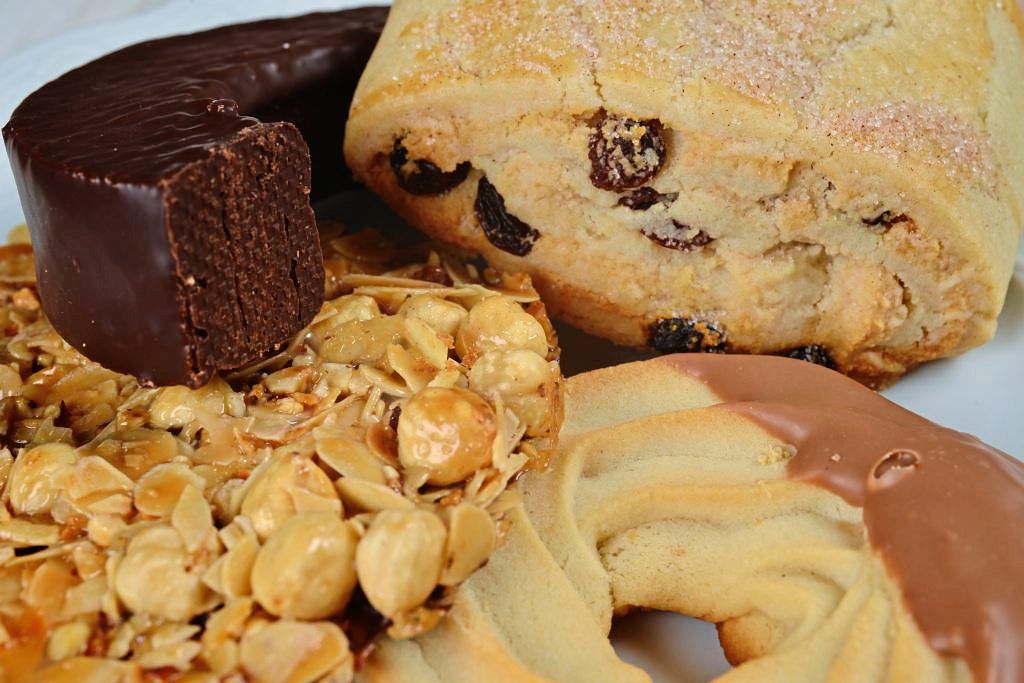 Kekse in Nahaufnahme