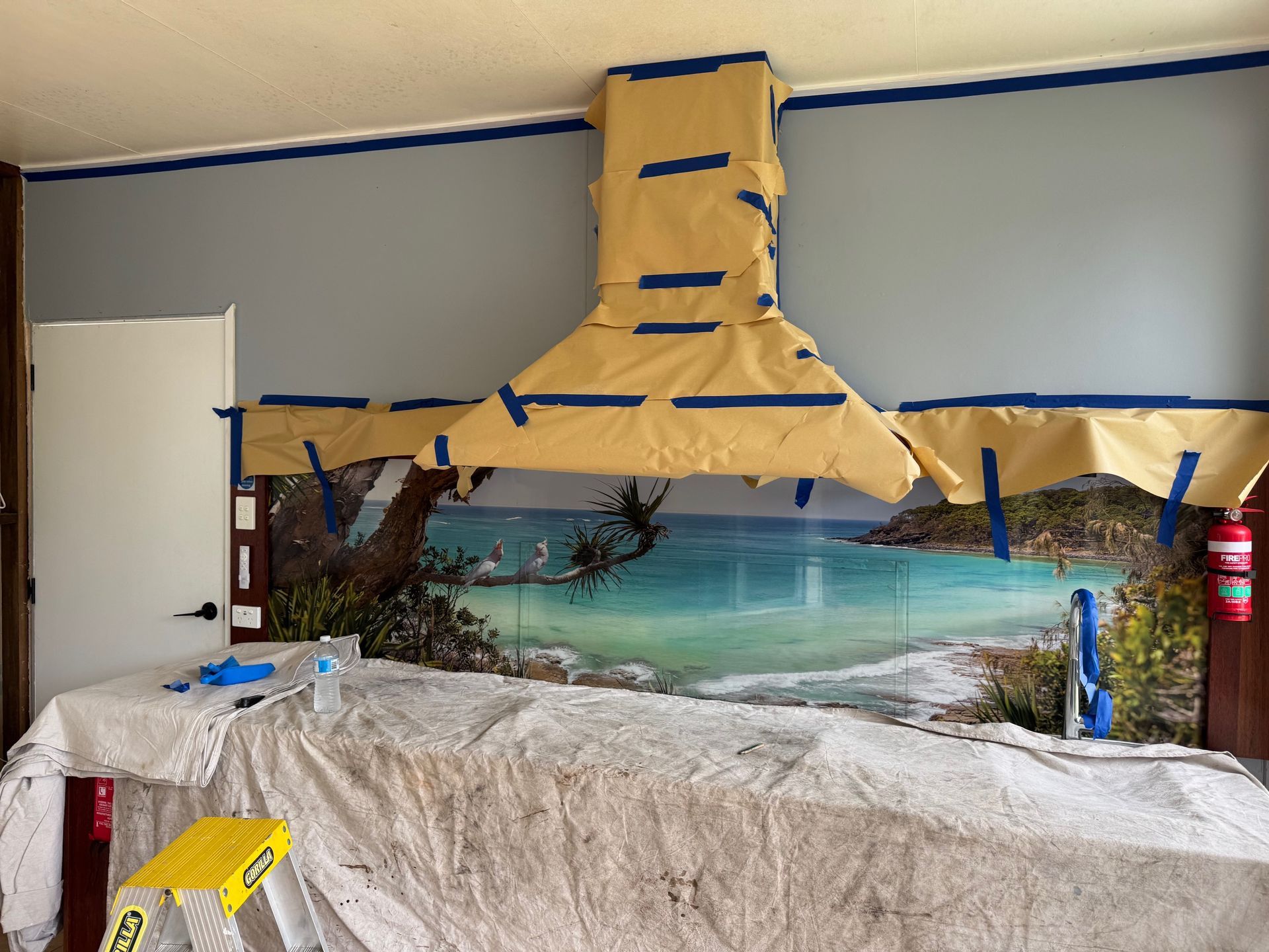 BBQ Hood Installation