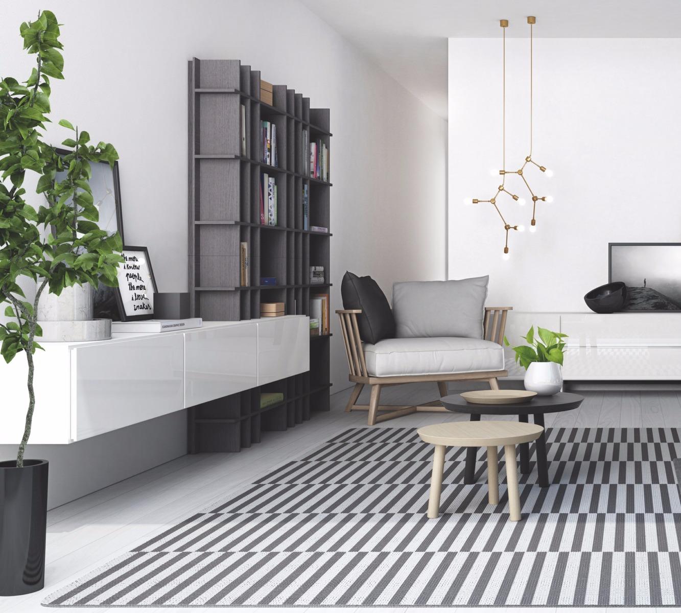 bibliothèque design sur mesure paris 15