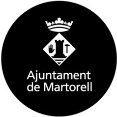 A black and white logo for ayuntamiento de martorell