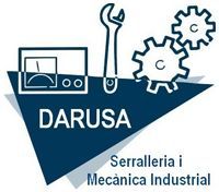 A blue and white logo for melcar fabrica de retenes