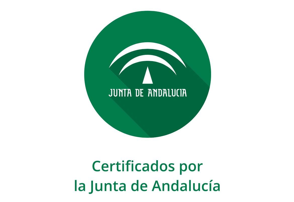 certificado la junta de Andalucía