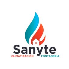 Un logotipo para una empresa llamada sanyte