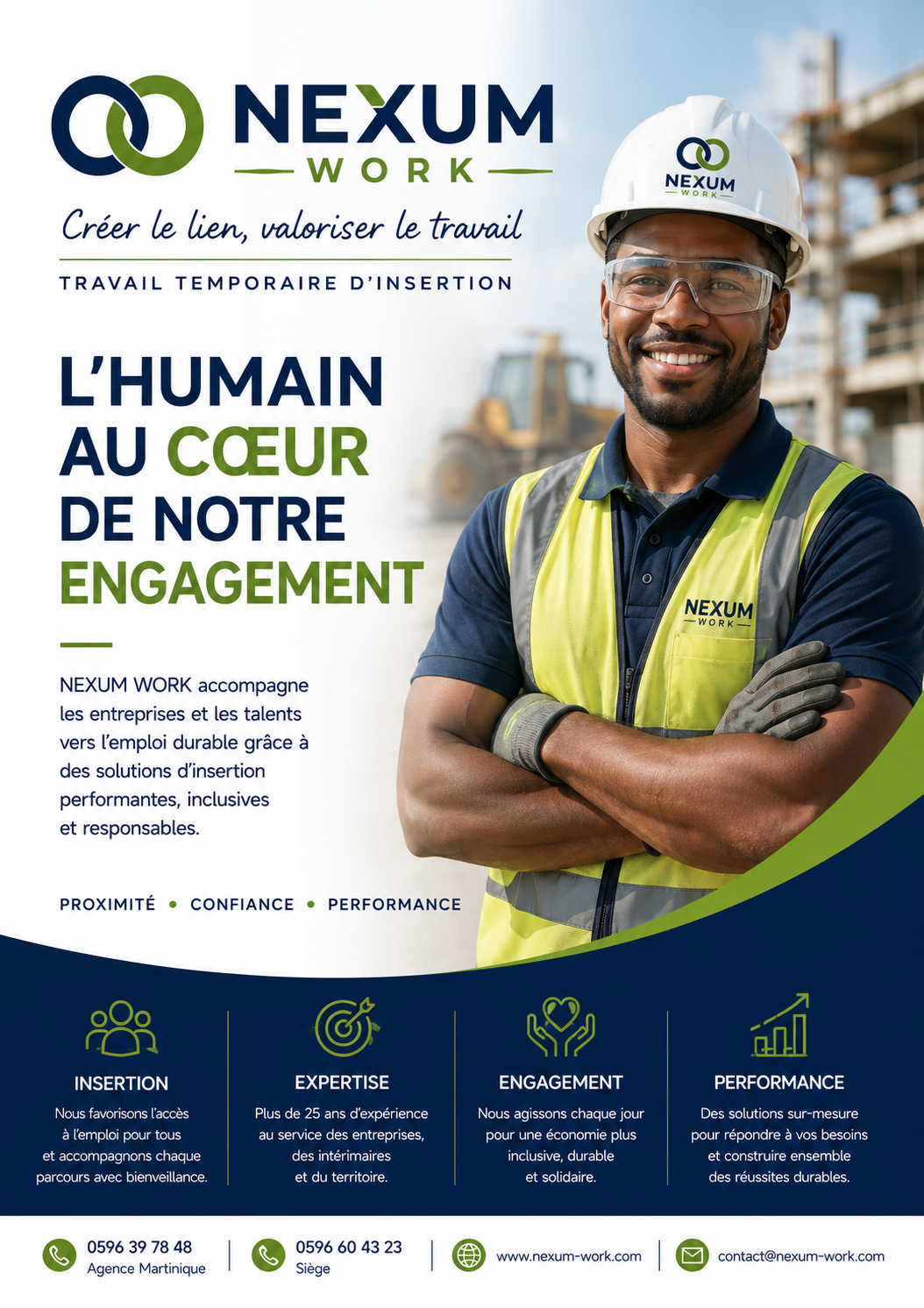 Brochure NEXUM WORK : l'humain au coeur du métier