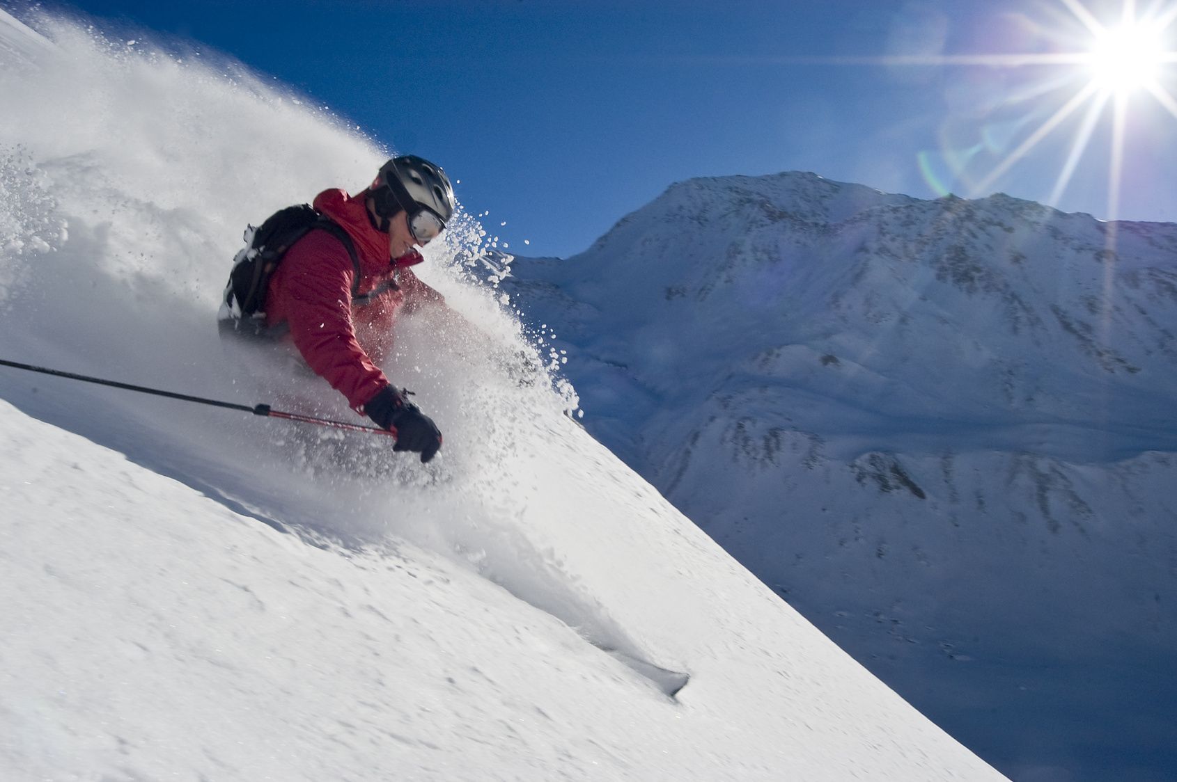 Pulverschnee - Hotel Schweizerhof Andermatt