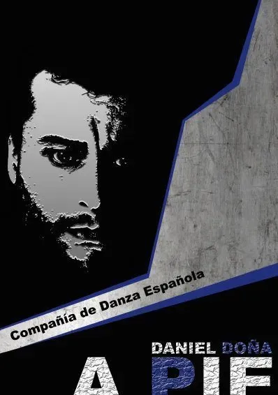 Un cartel de Daniel Dona A Pie muestra a un hombre con barba.