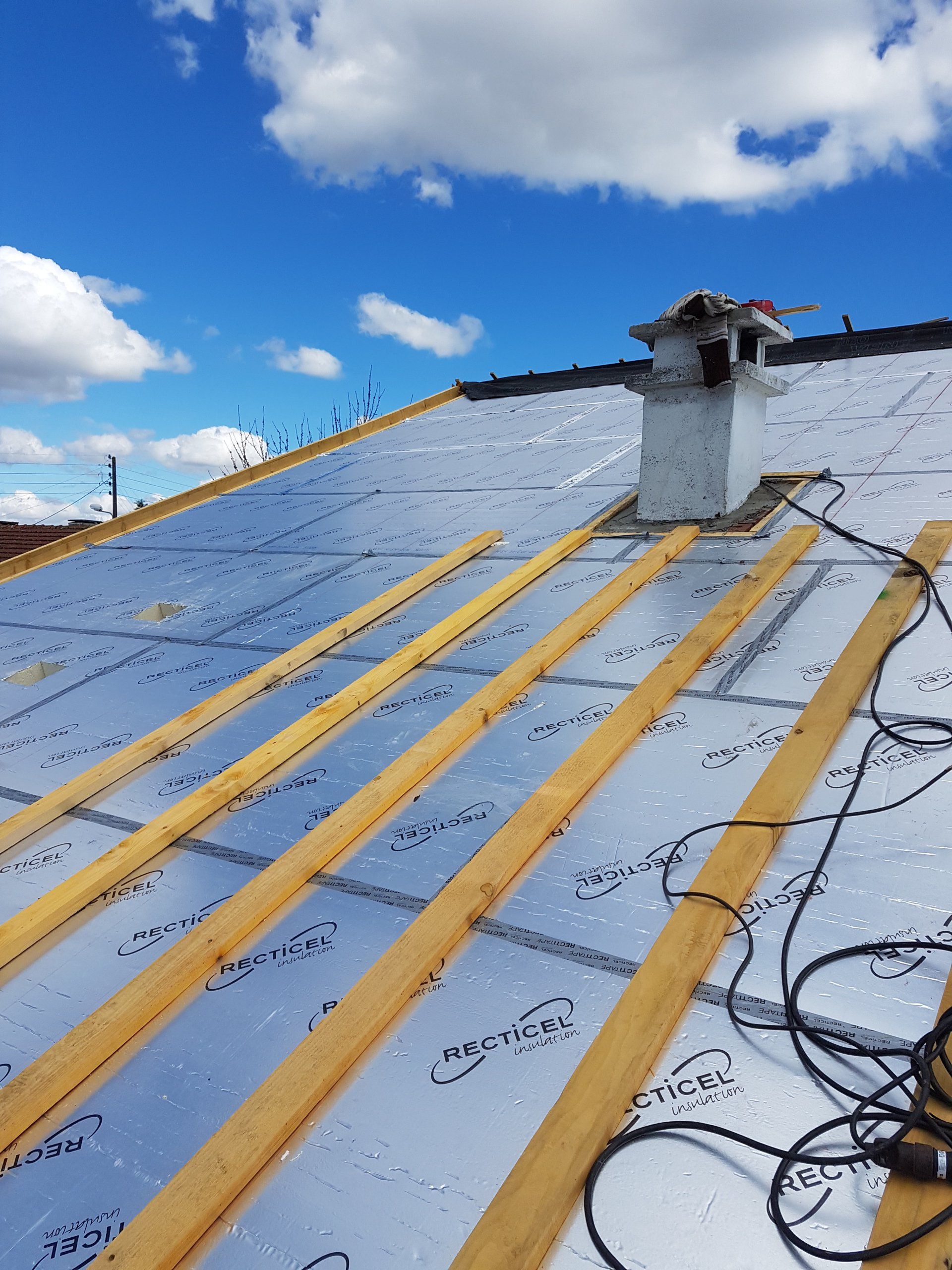 isolation thermique par l'extérieur avec écran de protection