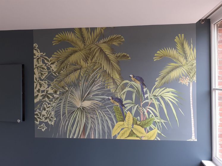 Tapisserie tropicale