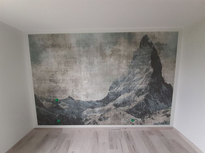Tapisserie : montagne
