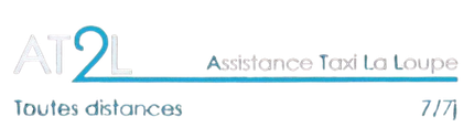 Logo AT2L Assistance Taxi La Loupe