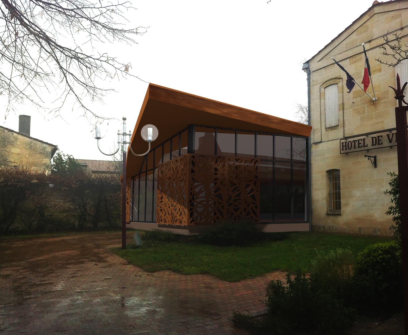 extension Mairie de Ludon Medoc1