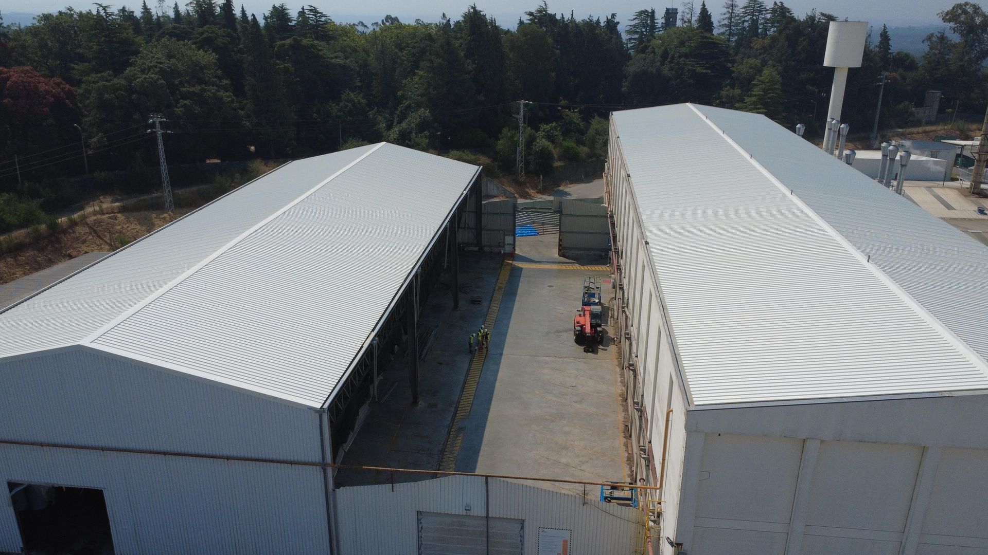 construção de armazéns