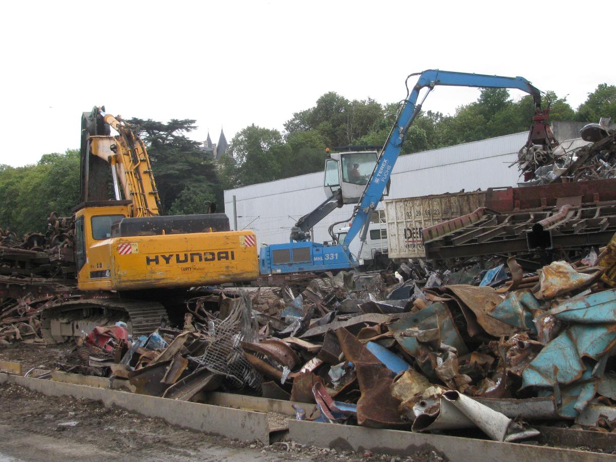 Collecte de déchets industriels