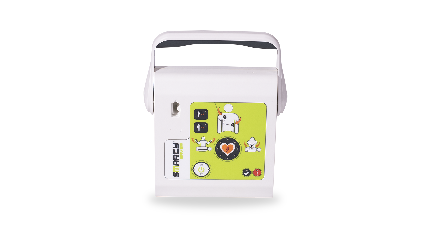 Una borsa meret giallo neon con cinturino nero