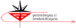 A logo for gestoria bergasa sl correduria de seguros