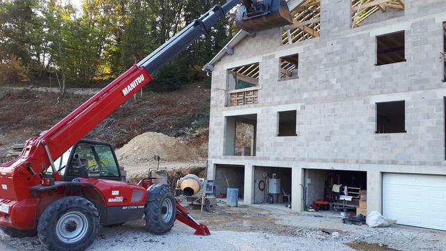 Construction d'appartements