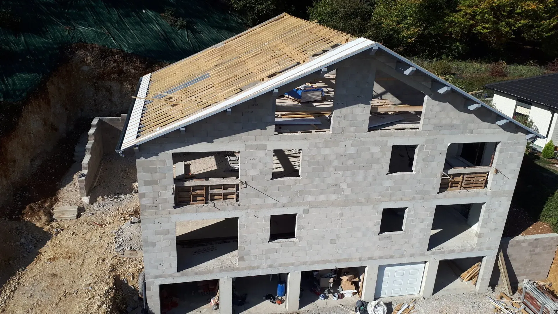 Construction d'appartements