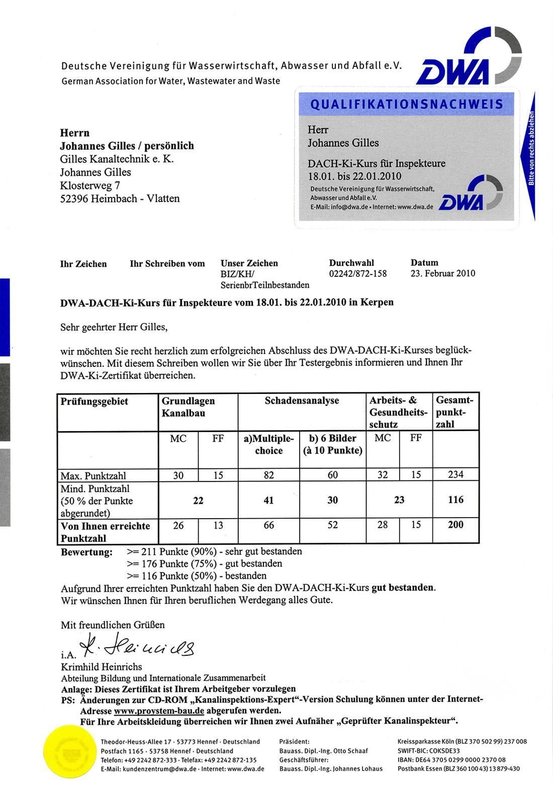 Eine Seite eines Dokuments mit dem Wort dwa darauf