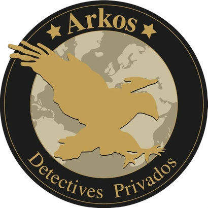 Logotipo de la agencia de detectives Arkos