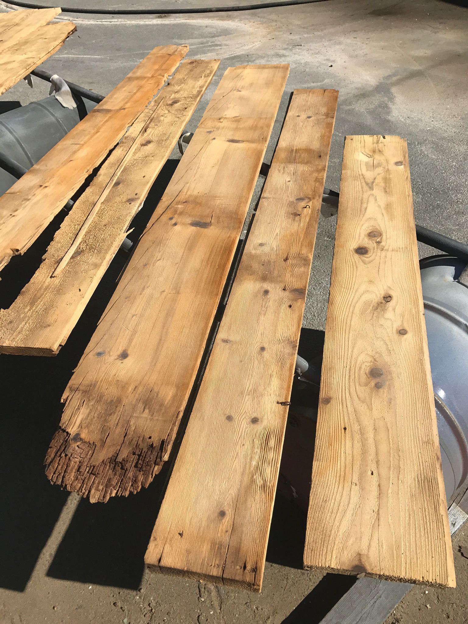 Jacquier & Cie SA - Sablage planches en bois