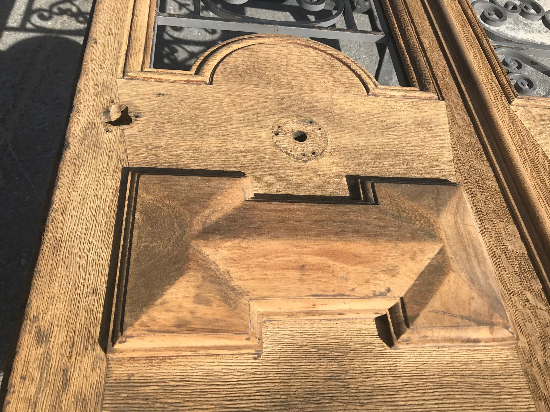 Jacquier & Cie SA - Sablage de porte en bois