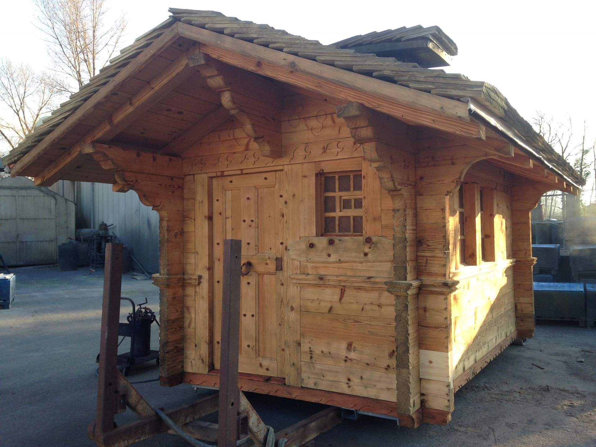 Jacquier & Cie SA - Sablage de chalet